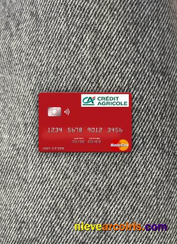 France Credit Agricole Bank mastercard photolook